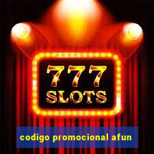 codigo promocional afun